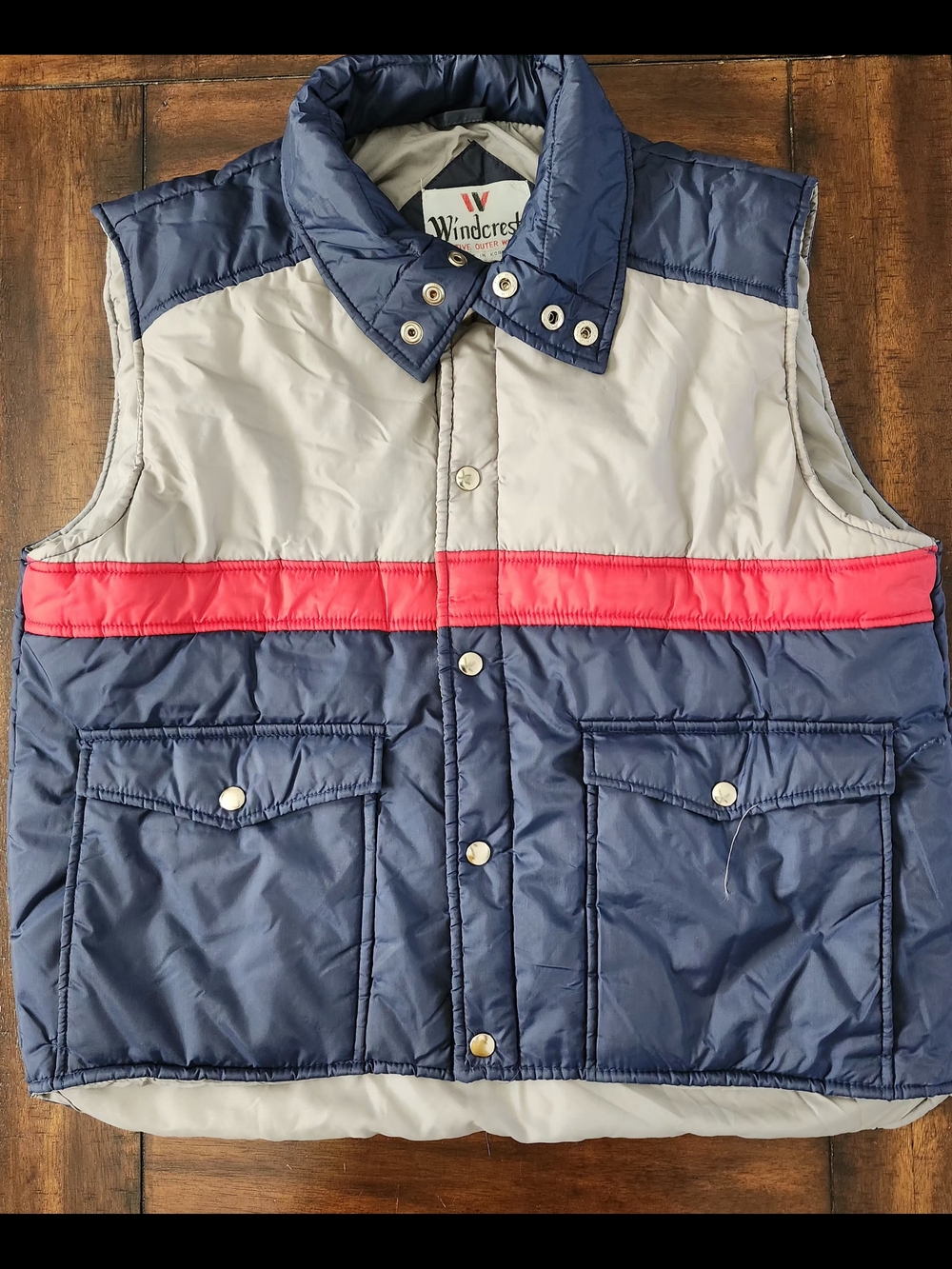 1970s/1980s Vintage Windcrest Puffer Vest